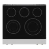 EditionSANI-RSE30-BRZ-6615261-05 Thor Kitchen RSE30-BRZ - 30 in. Wide 5 Elements Gordon Ramsay Series by Thor Kitchen 4.55 Cu. Ft Freestanding Electric Range with Bronze Hardware - Stainless Steel