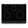 EditionSANI-RSE36PB-SS-6670699-04 Thor Kitchen RSE36PB-SS - 36 in. Wide 5 Elements Gordon Ramsay Series by Thor Kitchen 6.0 Cu.Ft Freestanding Electric Range with Stainless Handles - Black