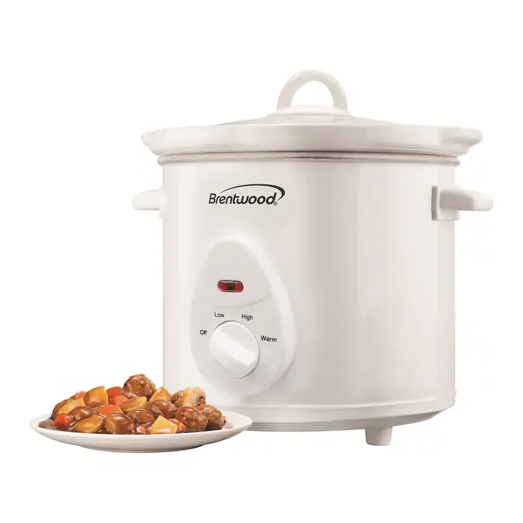 EditionSANI-SC-135W-11455981-02 Brentwood 3-Quart Manual Slow Cooker