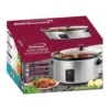 Brentwood - 8-Qt 360-Watt Stainless Steel Slow Cooker - Silver – product image 2 Brentwood - 8-Qt 360-Watt Stainless Steel Slow Cooker - Silver – product view 2