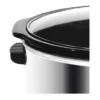 Brentwood - 8-Qt 360-Watt Stainless Steel Slow Cooker - Silver – product image 4 Brentwood - 8-Qt 360-Watt Stainless Steel Slow Cooker - Silver – product view 4
