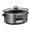 EditionSANI-SCCPVFC800-DS-12715806-01 Crockpot SCCPVFC800-DS 8-Quart Slow Cooker - Black Stainless Steel