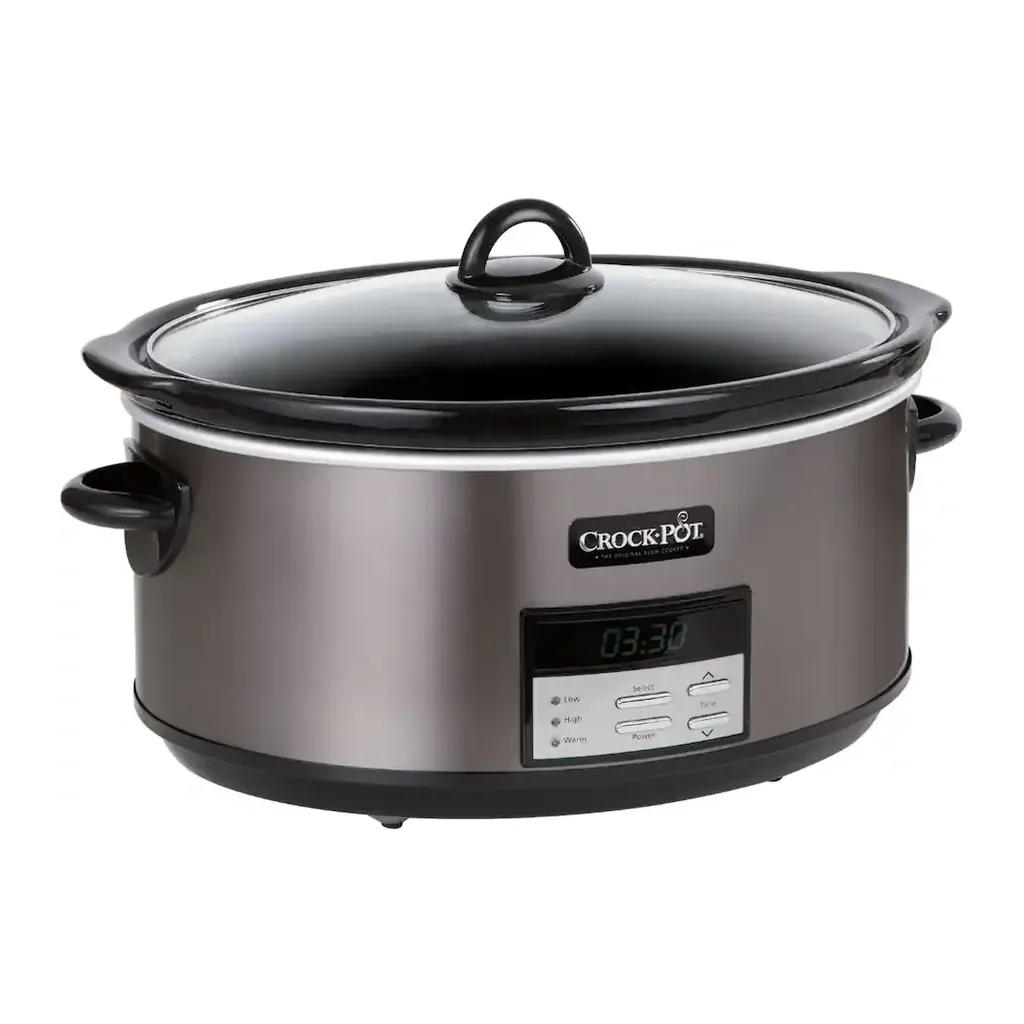 EditionSANI-SCCPVFC800-DS-12715806-01 Crockpot SCCPVFC800-DS 8-Quart Slow Cooker - Black Stainless Steel