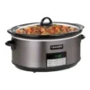 EditionSANI-SCCPVFC800-DS-12715806-02 Crockpot SCCPVFC800-DS 8-Quart Slow Cooker - Black Stainless Steel