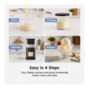 EditionSANI-SIMZLIFE-ICM002-1BS-12838706-05 SIMZLIFE ICM002-1BS 8-Program Ice Cream Maker – Black