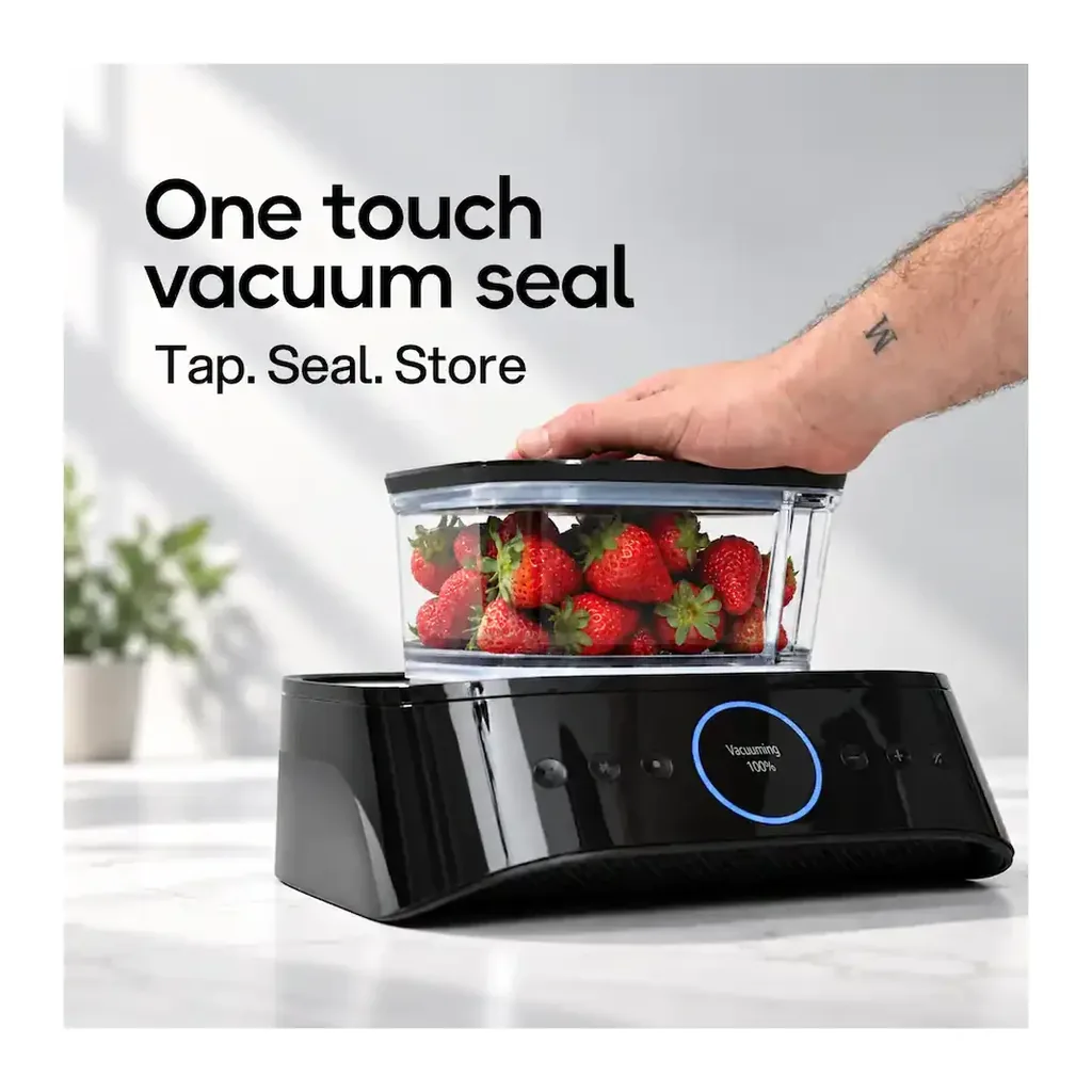 EditionSANI-Silo-Deep-Vacuum-Food-Storage-System-with-10-Containers-Built-In-Scale-and-Alexa-Black-12971423-05 Silo Deep Vacuum Food Storage System with 10 Containers, Built-In Scale and Alexa — Black