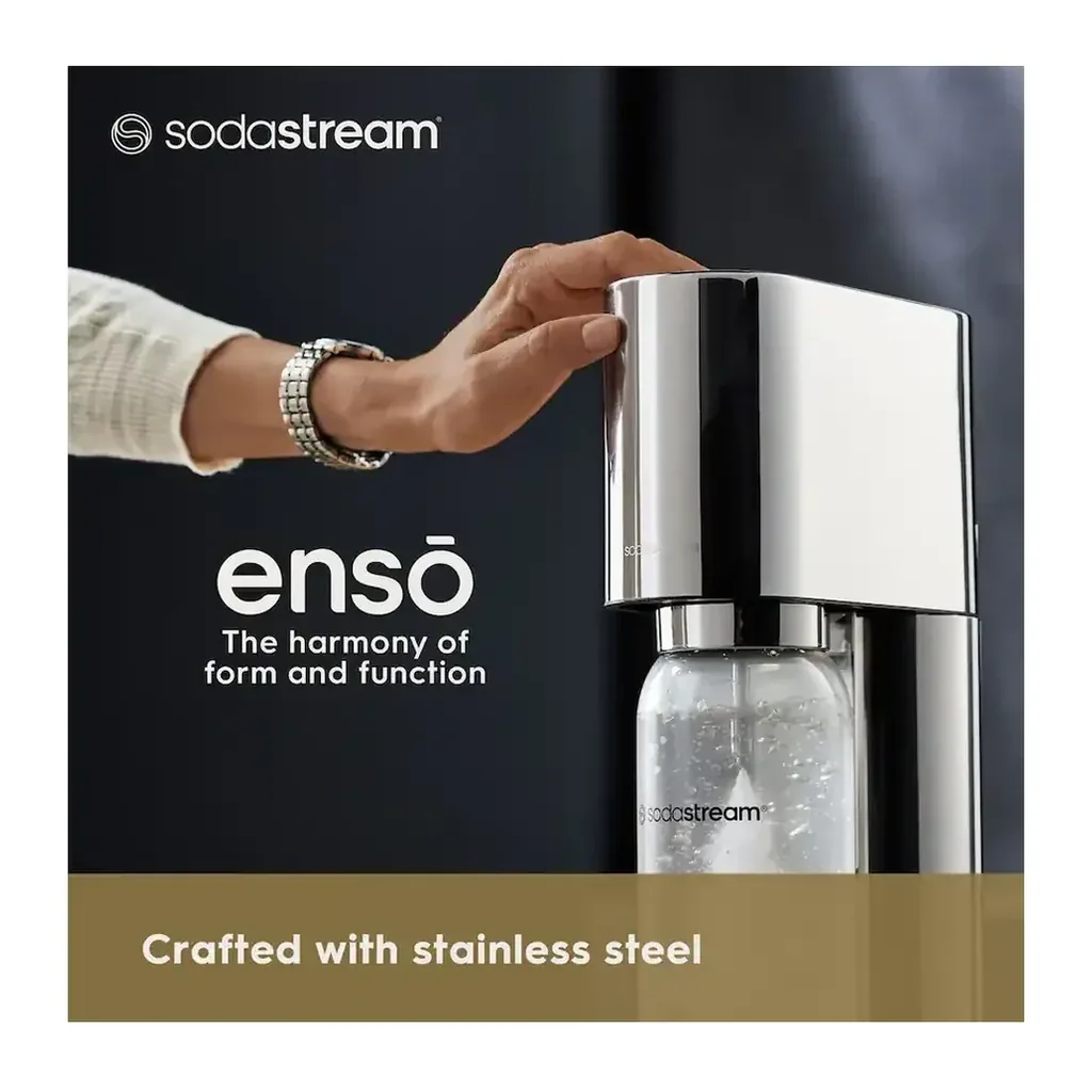 EditionSANI-SodaStream-Enso-Sparkling-Water-Maker-Starter-Kit-Silver-6626055-02 SodaStream Enso Sparkling Water Maker Starter Kit — Silver