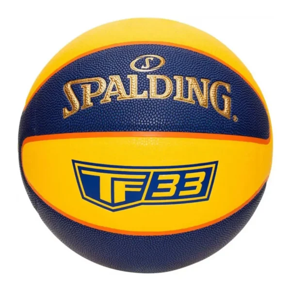 EditionSANI-Spalding-ML-306829-01 Spalding TF-33 Gold Composite Basketball, Size 6