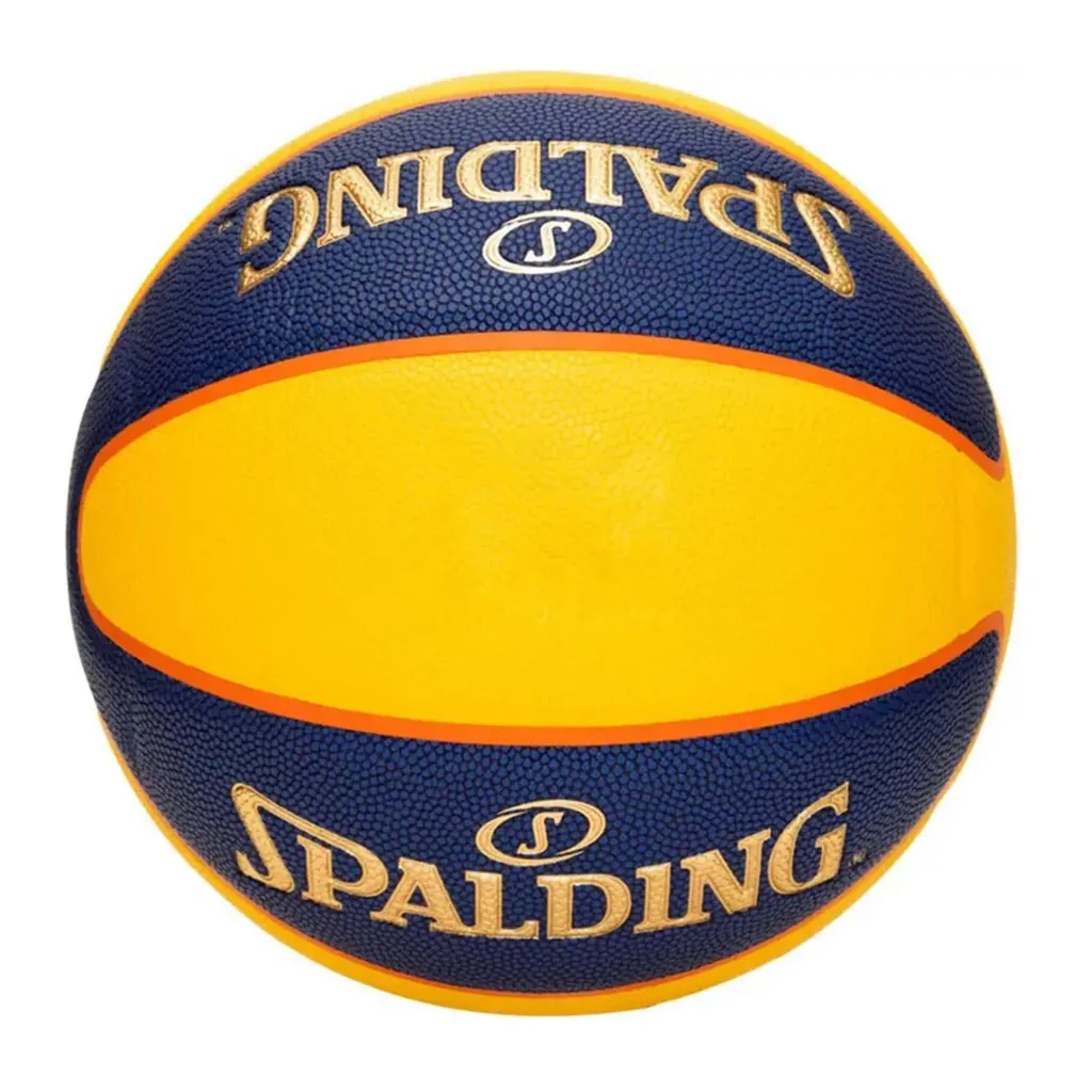 EditionSANI-Spalding-ML-306829-03 Spalding TF-33 Gold Composite Basketball, Size 6