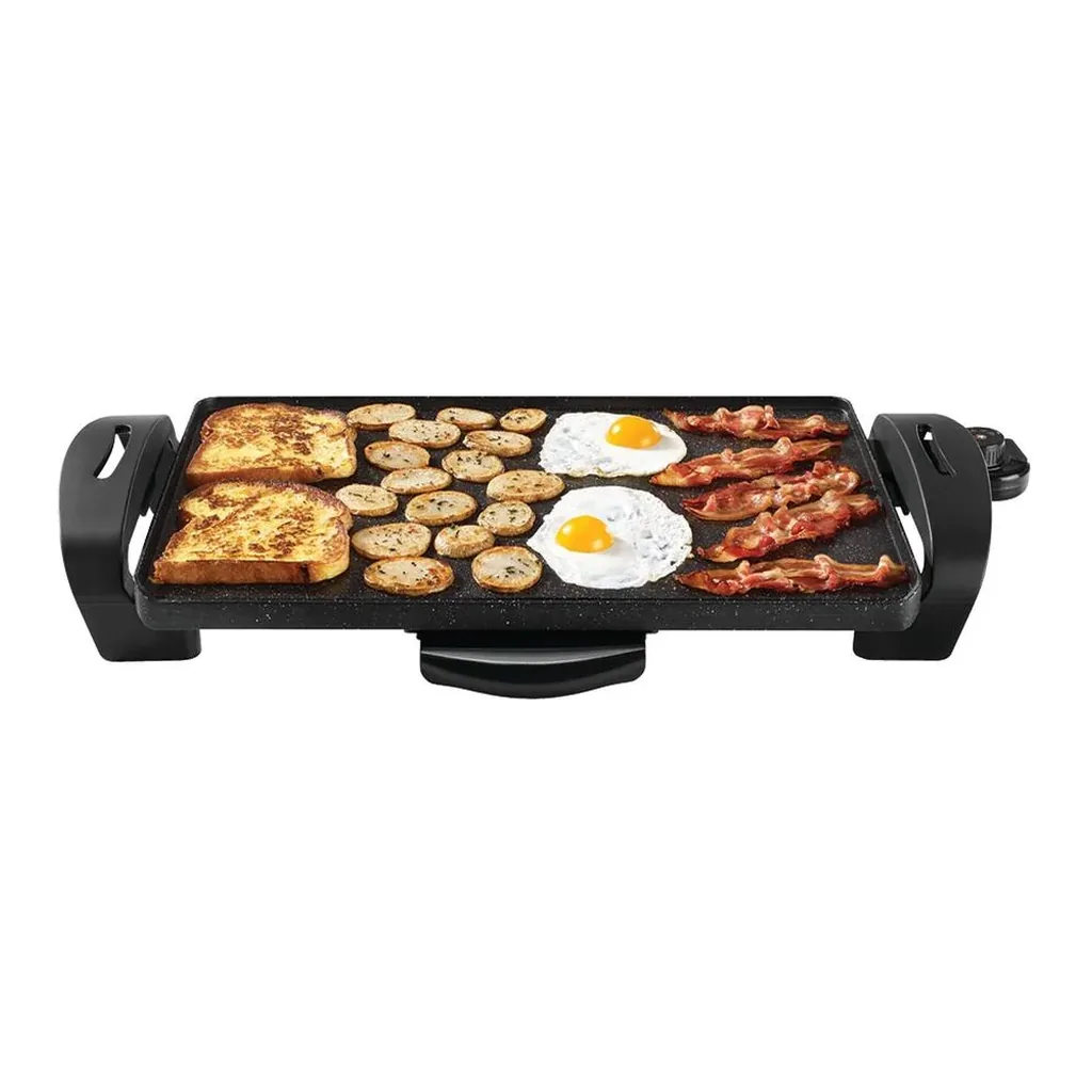 EditionSANI-THE-ROCK-by-Starfrit-024402-002-0000-11082822-03 THE ROCK by Starfrit 024402-002-0000 19 x 13-Inch Electric Griddle