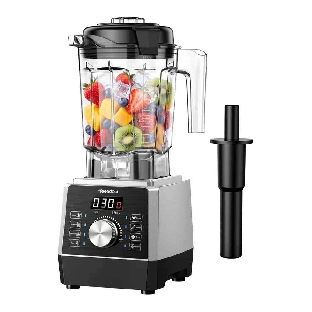EditionSANI-Teendow-US-SJ806-12141360-01 Teendow US-SJ806 70-oz. High-Speed Blender – Silver