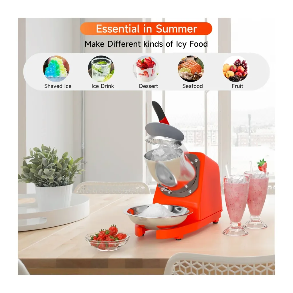 EditionSANI-Topteng-I036-A002-12831008-04 Topteng I036-A002 300W Electric Ice Shaver – Orange