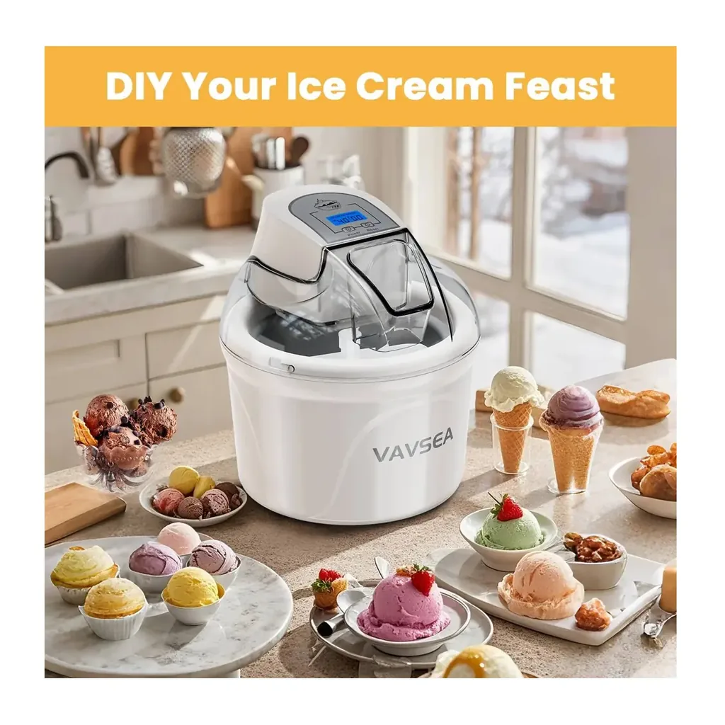 EditionSANI-VAVSEA-SU-561-B-11366747-03 VAVSEA SU-561-B 1.5-Qt. Ice Cream Maker – White