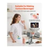 EditionSANI-VEVOR-DM10-U-12872726-02 VEVOR DM10-U 150W Two-Speed Milkshake Mixer – Gray