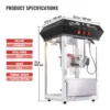 EditionSANI-VEVOR-Popcorn-Maker-850W-Popcorn-Popper-Machine-8-Oz-Kettle-Makes-48-Cups-per-Batch-Countertop-Popcorn-Ma-13022532-07 VEVOR Popcorn Maker, 850W Popcorn Popper Machine, 8 Oz Kettle Makes 48 Cups per Batch, Countertop Popcorn Maker — Black