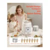 EditionSANI-VEVOR-SU-I04-11134376-04 VEVOR SU-I04 1-Qt. Compressor Ice Cream Maker – White