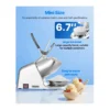 EditionSANI-VEVOR-WF-A109-10139813-03 VEVOR WF-A109 4-Blade Electric Ice Crusher, 286 lbs./hr. – Silver