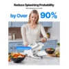 EditionSANI-VEVOR-WF-A109-10139820-05 VEVOR WF-A109 2-Blade Electric Ice Crusher, 143 lbs./hr. – Silver
