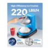 EditionSANI-VEVOR-WF-A168-10139787-02 VEVOR WF-A168 4-Blade Electric Ice Crusher, 220 lbs./hr. – Blue