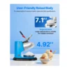 EditionSANI-VEVOR-WF-A168-10139787-03 VEVOR WF-A168 4-Blade Electric Ice Crusher, 220 lbs./hr. – Blue