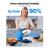 EditionSANI-VEVOR-WF-A168-10139787-05 VEVOR WF-A168 4-Blade Electric Ice Crusher, 220 lbs./hr. – Blue