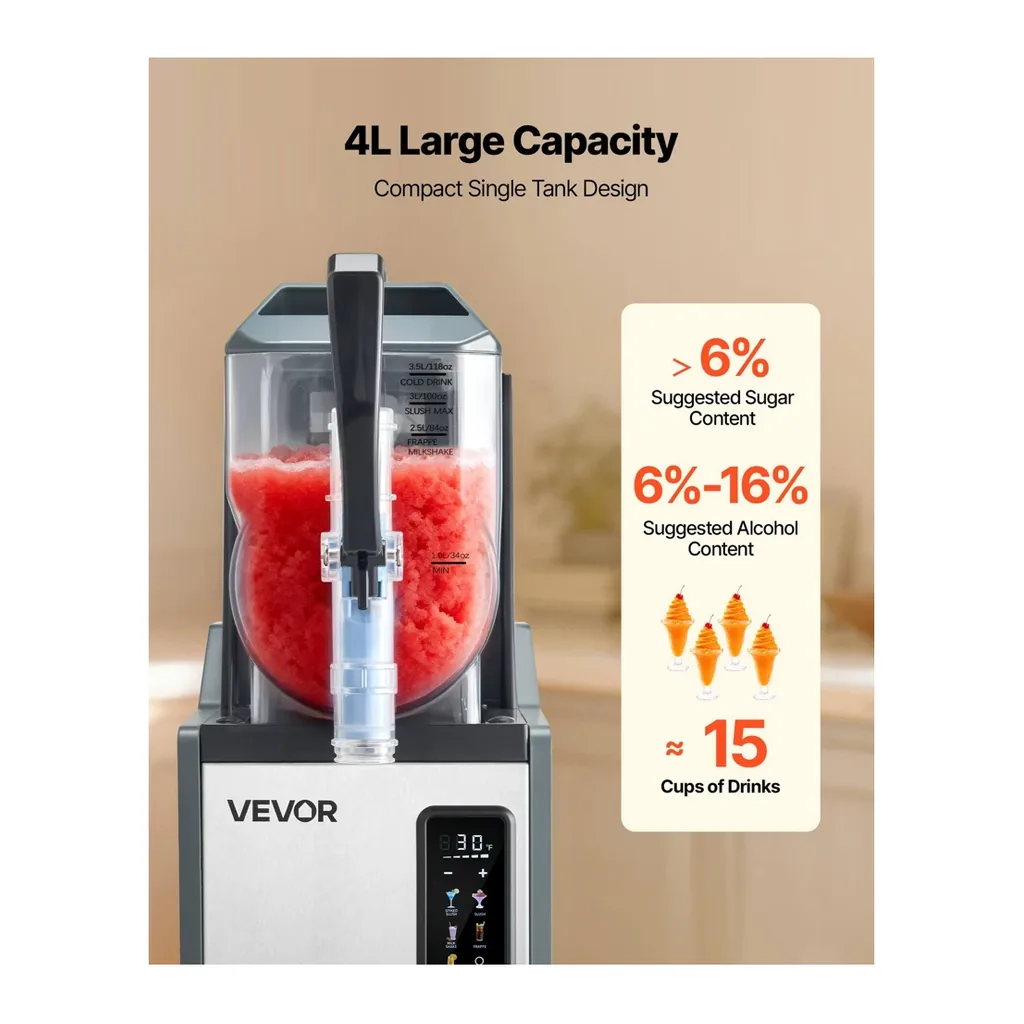 EditionSANI-VEVOR-X-40-12268649-04 VEVOR X-40 4L Slushie Machine – Black