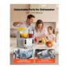 EditionSANI-VEVOR-X-60-12268640-05 VEVOR X-60 Dual-Tank Slushie Machine, Two 3L Tanks – White