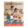 EditionSANI-VEVOR-X-80-12268625-05 VEVOR X-80 Dual-Tank Slushie Machine, Two 4L Tanks – Black