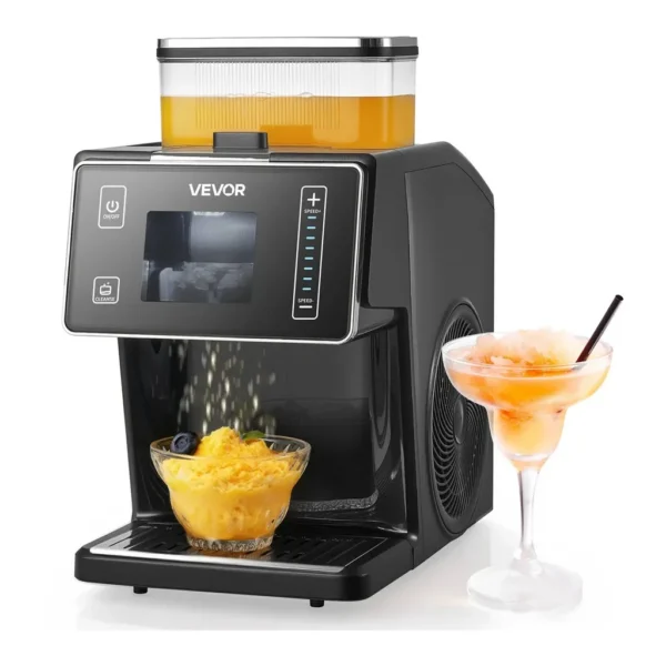 EditionSANI-VEVOR-ZB-2002M-12131047-01 VEVOR ZB-2002M Snowflake Ice Maker, 44 lbs./Day – Black