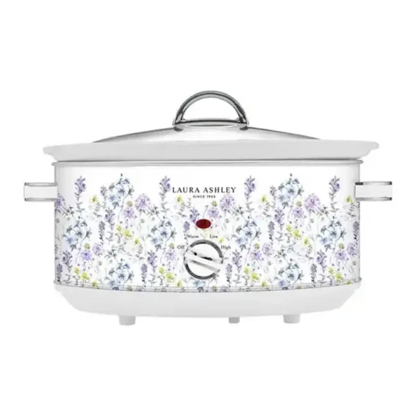 EditionSANI-VQSLWC6LLAWM-12613202-01 Laura Ashley VQSLWC6LLAWM 6.5L Slow Cooker - Wild Meadow