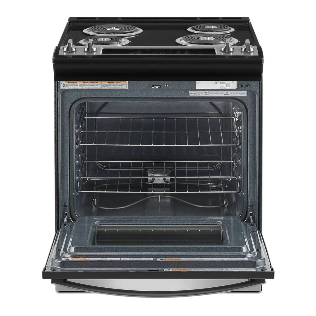 EditionSANI-WEC310S0LS-6477947-04 Whirlpool - 30 in. Wide 4 element 4.8 cu. ft. Electric Range