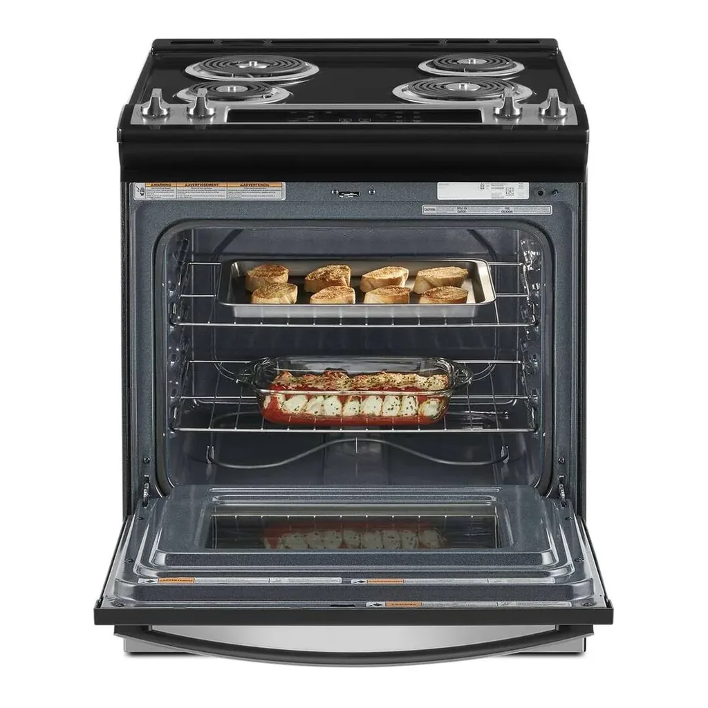 EditionSANI-WEC310S0LS-6477947-05 Whirlpool - 30 in. Wide 4 element 4.8 cu. ft. Electric Range