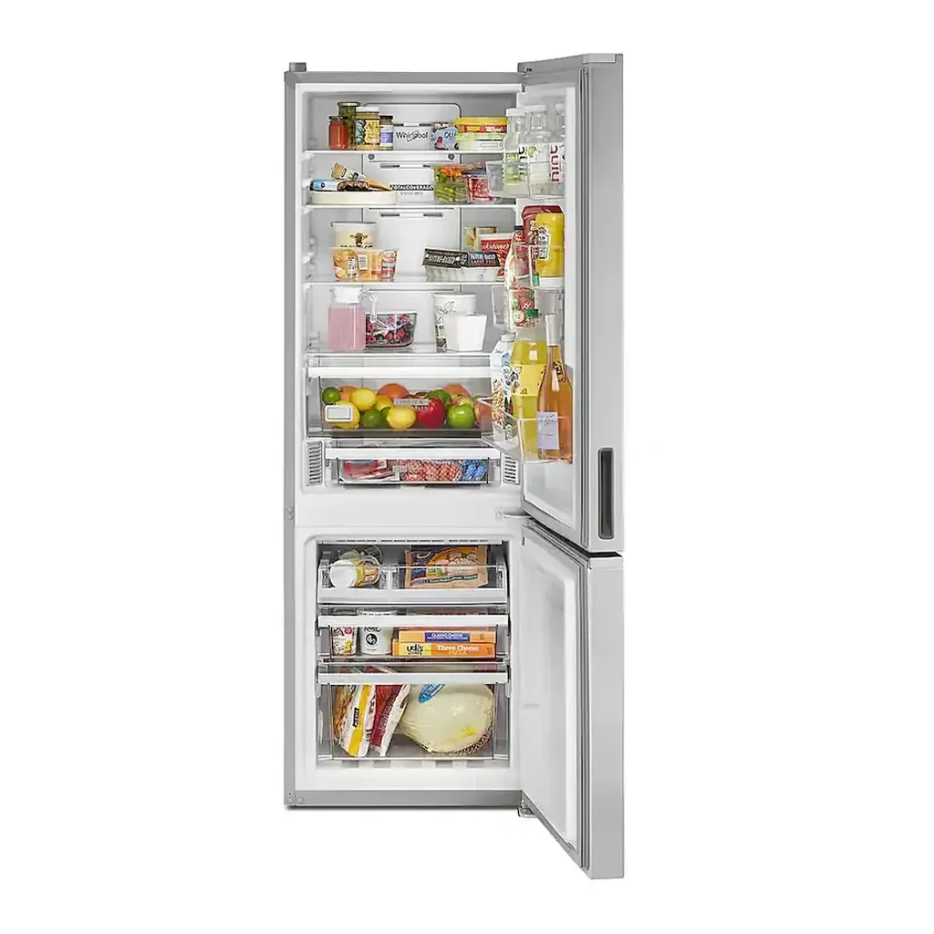 EditionSANI-WRB533CZJZ-6400743-03 Whirlpool WRB533CZJZ - 24 in. Wide 12.7 cu. ft. Bottom-Freezer Counter-Depth Refrigerator - Stainless Steel