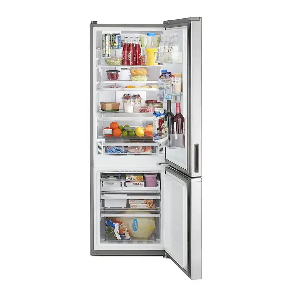EditionSANI-WRB543CMJZ-6400738-03 Whirlpool WRB543CMJZ - 24 in. Wide 12.7 cu. ft. Garage Ready Bottom-Freezer Counter-Depth Refrigerator - Stainless Steel