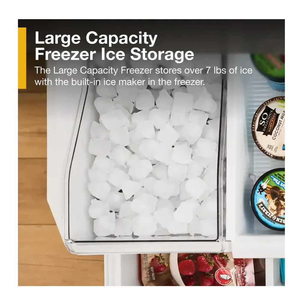 EditionSANI-WRFF3136SB-6618986-06 Whirlpool WRFF3136SB - 36 in. Wide 31 cu. ft. French Door Refrigerator with Ice Maker and Family-Sized Capacity - Black