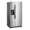 EditionSANI-WRS311SDHM-6354267-02 Whirlpool WRS311SDHM - 33 in. Wide 21.4 cu. ft. Side-by-Side Refrigerator - Monochromatic Stainless Steel