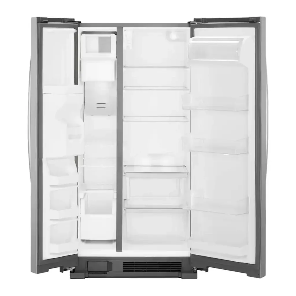 EditionSANI-WRS311SDHM-6354267-03 Whirlpool WRS311SDHM - 33 in. Wide 21.4 cu. ft. Side-by-Side Refrigerator - Monochromatic Stainless Steel