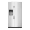 EditionSANI-WRSF5536RZ-6618970-01 Whirlpool WRSF5536RZ - 36 in. Wide 29 cu. ft. Side-by-Side Refrigerator with TruCool System - Fingerprint-Resistant Stainless Finish