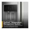 EditionSANI-WRSF5536RZ-6618970-06 Whirlpool WRSF5536RZ - 36 in. Wide 29 cu. ft. Side-by-Side Refrigerator with TruCool System - Fingerprint-Resistant Stainless Finish
