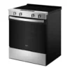 EditionSANI-WSES3330TS-6671138-03 Whirlpool - 30 in. Wide 5 element 5.3 cu. ft. Slide-In Electric Range with No Preheat and Slow Cook Modes