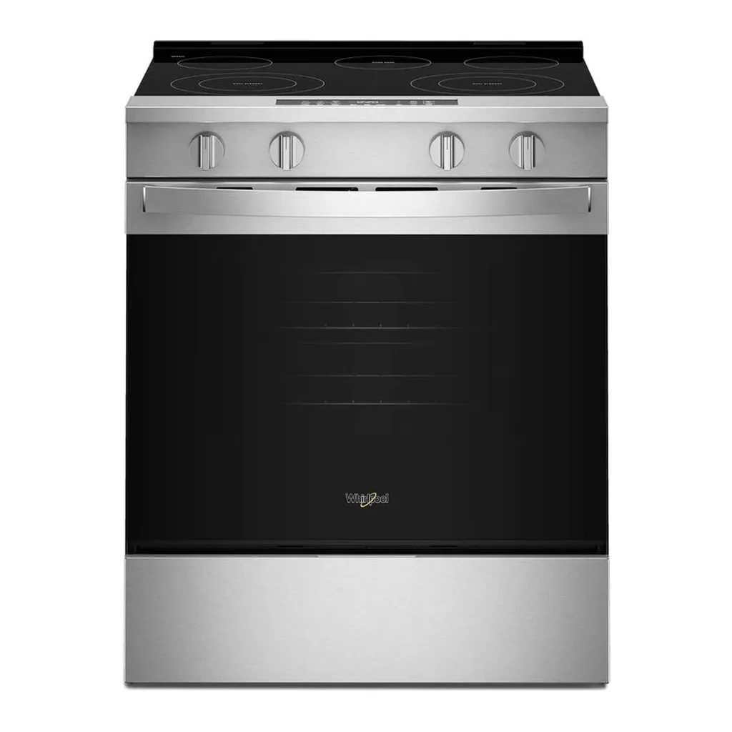 EditionSANI-WSES4530TS-6671135-01 Whirlpool - 30 in. Wide 5 elements 5.3 cu. ft. Slide-In Electric Range with No Preheat and Slow Cook Modes