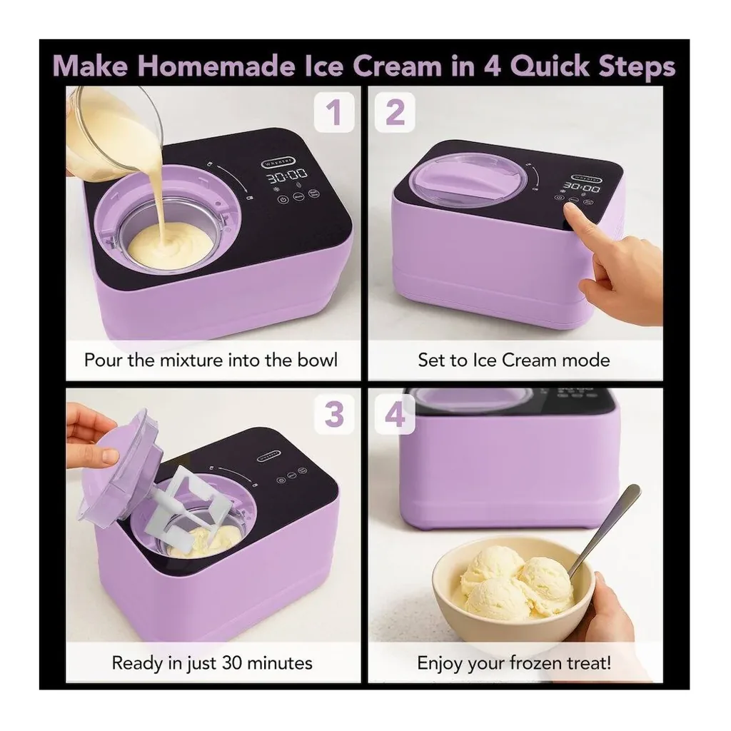EditionSANI-Whynter-BG4042523-12866251-02 Whynter 0.8-Qt. Compressor Ice Cream Maker – Purple