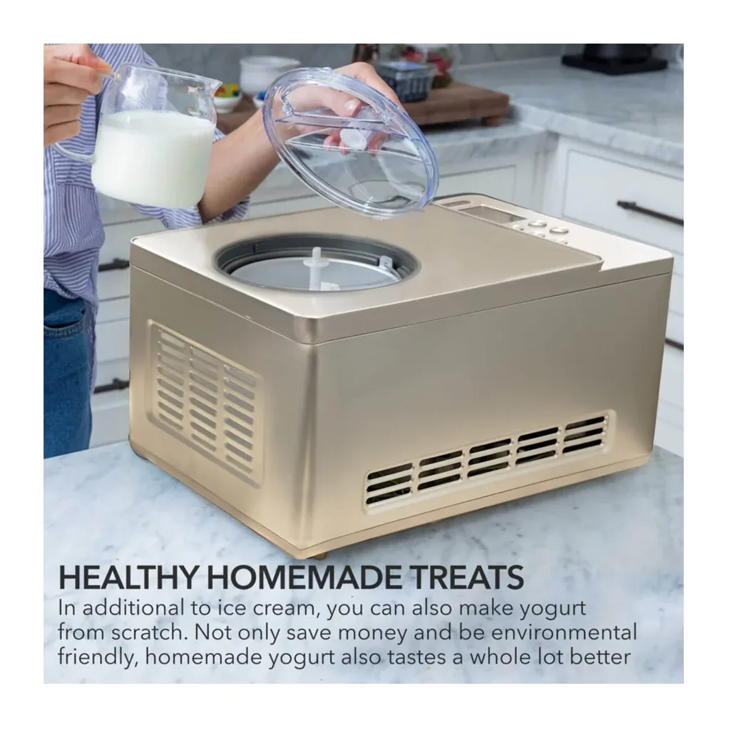 EditionSANI-Whynter-ICM-220CGY-12645222-03 Whynter ICM-220 2-Qt. Compressor Ice Cream & Yogurt Maker