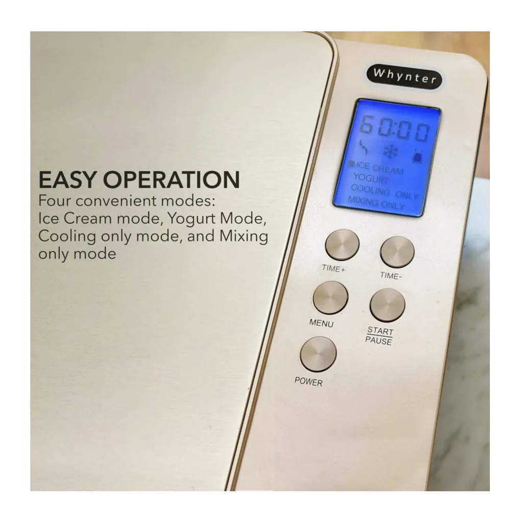 EditionSANI-Whynter-ICM-220CGY-12645222-06 Whynter ICM-220 2-Qt. Compressor Ice Cream & Yogurt Maker