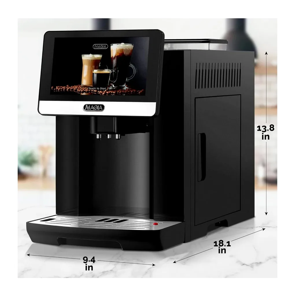 EditionSANI-Zulay-Kitchen-Z-SAEM-BL-SV-12180115-02 Zulay Kitchen Magia Automatic Espresso Machine – Black/Silver