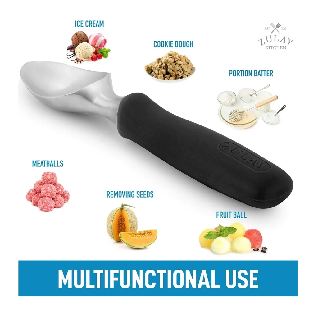EditionSANI-Zulay-Kitchen-Z-STNLSS-STL-ICE-CRM-SCP-BLCK-10514387-05 Zulay Kitchen Stainless Steel Ice Cream Scoop – Black
