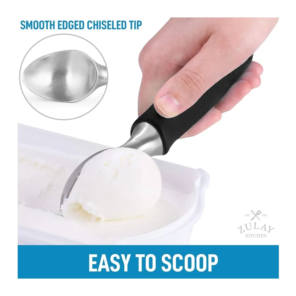 EditionSANI-Zulay-Kitchen-Z-STNLSS-STL-ICE-CRM-SCP-BLCK-10514387-06 Zulay Kitchen Stainless Steel Ice Cream Scoop – Black