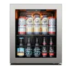 EditionSANI-ca-lefort-bb-clf-bsjc46-26us-10754558-01 Ca'Lefort BB-CLF-BSJC46-26US — 62-Can Freestanding Beverage Refrigerator with Three-Color LED Lighting — Silver