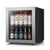 EditionSANI-ca-lefort-bb-clf-bsjc46-26us-10754558-02 Ca'Lefort BB-CLF-BSJC46-26US — 62-Can Freestanding Beverage Refrigerator with Three-Color LED Lighting — Silver