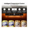 EditionSANI-ca-lefort-bb-clf-bsjc95-26us-10754564-04 Ca'Lefort BB-CLF-BSJC95-26US — 130-Can Freestanding Beverage Refrigerator with Three-Color LED Lighting — Silver